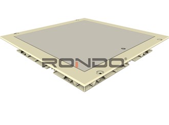 rondo mdf door 530 x 530mm feathered edge access panel